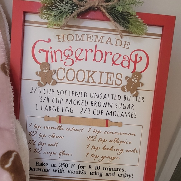 Pink gingerbread throw bundle - Picture 3 of 3